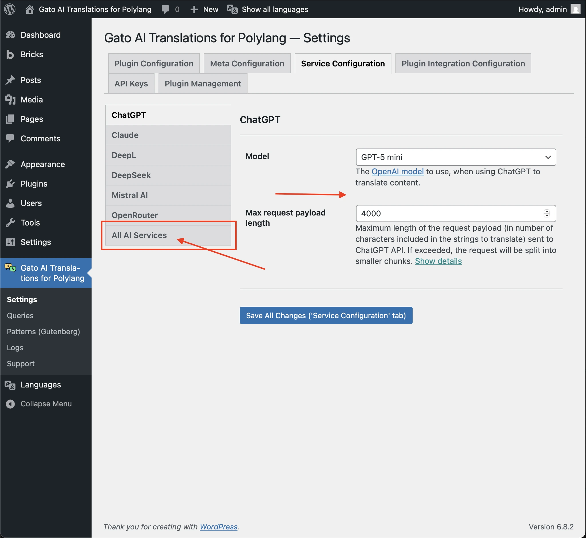 การตั้งค่า Custom AI Prompt ที่หายไป